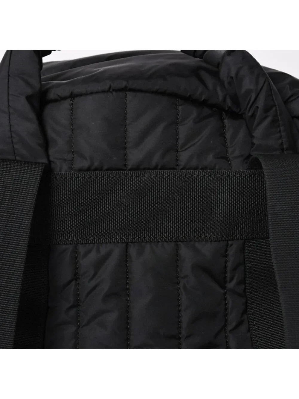 Chanel Sports Line Backpack CC Logo Nylon Stitch Black White